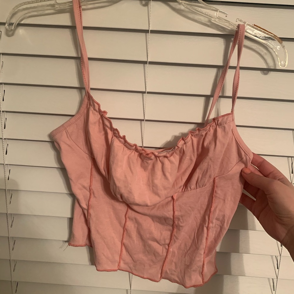 Pink Crop Top